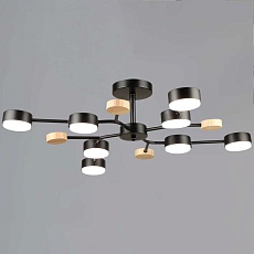 Люстра Reluce 03860-0.3-08 BK+WOOD GX53