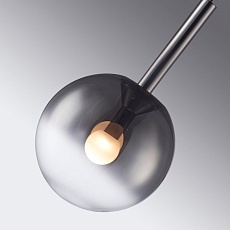 Подвесной светодиодный светильник iLedex Aura 8615P-1M BK-SM 1