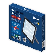 Прожектор светодиодный Uniel ULF-F23-100W/6500K IP65 160-240V Grey UL-00011848 2