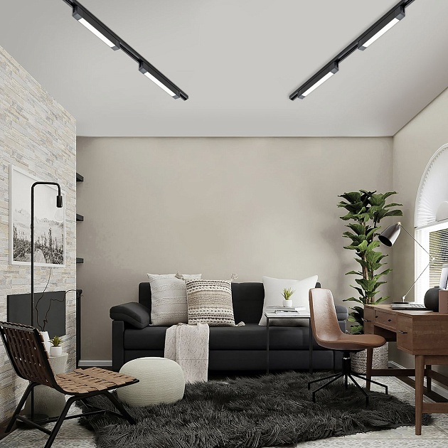 Трековый светодиодный светильник Escada 20001TRU/01LED SBK Фото № 5