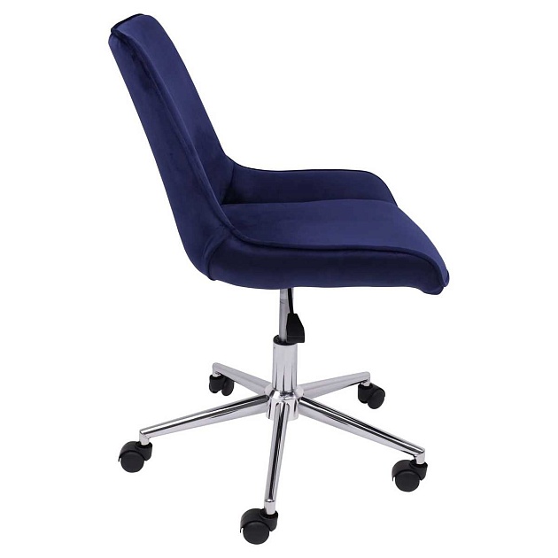 Поворотное кресло AksHome Lumier сапфировый, велюр 79742 изображение 10 Поворотное кресло AksHome Lumier сапфировый, велюр 79742 Фото № 10