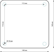 Уличный светильник Elektrostandard 1550 Techno черный a035095 4