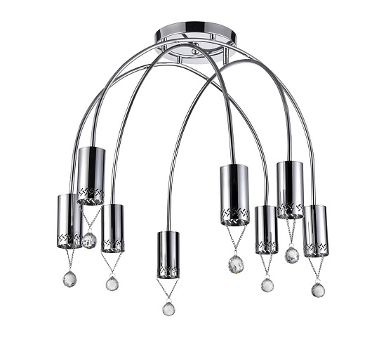 Потолочная люстра Vele Luce Pioggia VL4283L08 Фото № 2