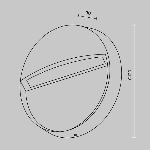 Уличный настенный светодиодный светильник Maytoni Mane O046SL-L3W3K изображение 2 Уличный настенный светодиодный светильник Maytoni Mane O046SL-L3W3K Фото № 2