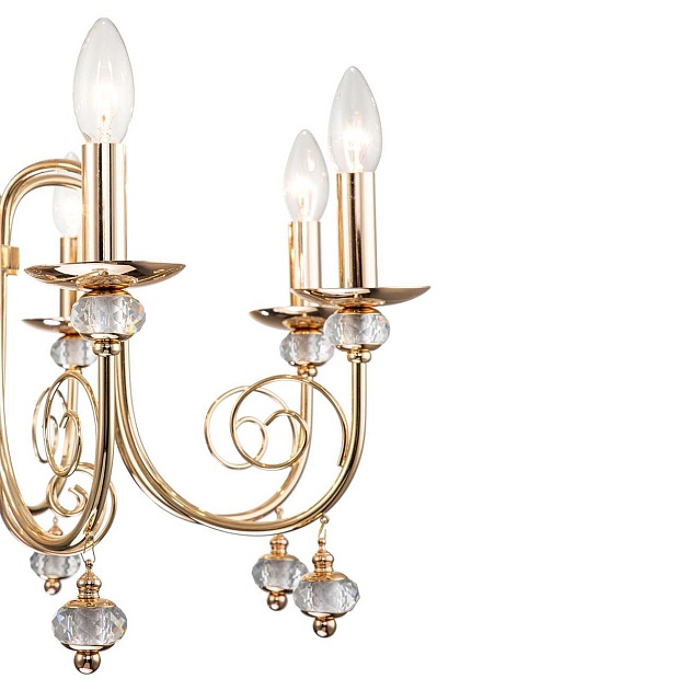 Подвесная люстра Escada Shine 678/8PL Gold Фото № 3