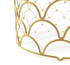 Кофейный стол Sheffilton SHT-CT24 золото/черный муар 3950027103 2