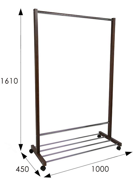 Гардеробная вешалка Мебелик В 35Н 000333 Фото № 3