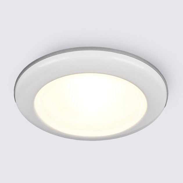 Встраиваемый светильник Elektrostandard 1080 MR16 WH белый a031492 Фото № 1