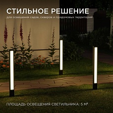 Уличный светодиодный светильник Apeyron Shadow 31-13 5