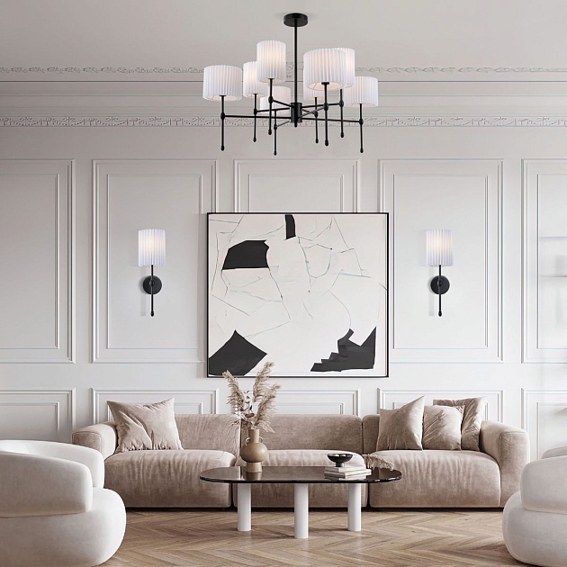 Бра Eurosvet Notturno 60162/1 черный Фото № 5