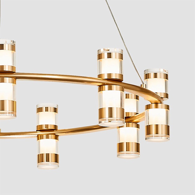 Подвесная светодиодная люстра Favourite Ampullen 4323-9P изображение 3 Подвесная светодиодная люстра Favourite Ampullen 4323-9P Фото № 3