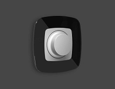 Лицевая панель диммера AMBRELLA VOLT OP4055 1