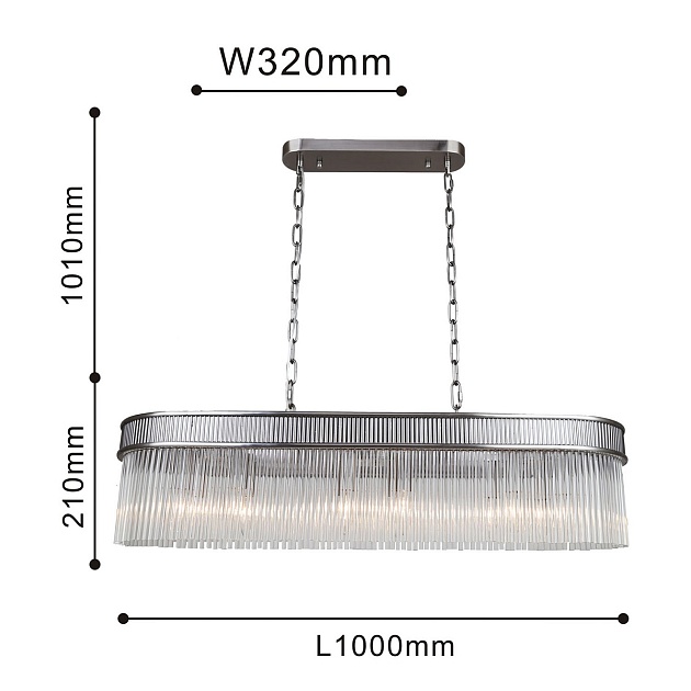 Подвесная люстра Favourite Turris 4201-12P Фото № 3