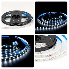 Светодиодная лента OGM 4,8W/m 60LED/m 2835SMD холодный белый 5M LSE-248 4