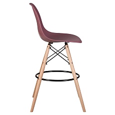 Стул барный DOBRIN DSW BAR (ножки светлый бук, цвет пыльная роза (NX-P-11)) 638GPP-LMZL DSW BAR 3