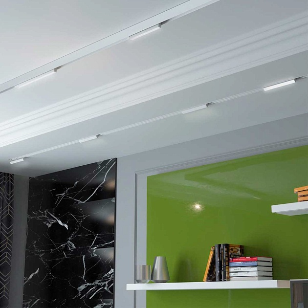 Трековый однофазный светодиодный светильник Novotech Shino Flum 358538 Фото № 5