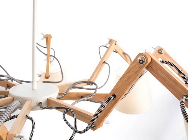 Подвесная люстра Arte Lamp Pinoccio A5700LM-8WH изображение 4 Подвесная люстра Arte Lamp Pinoccio A5700LM-8WH Фото № 4
