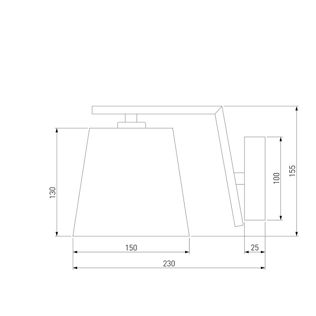 Бра Eurosvet Ozark 60149/1 изображение 2 Бра Eurosvet Ozark 60149/1 Фото № 2