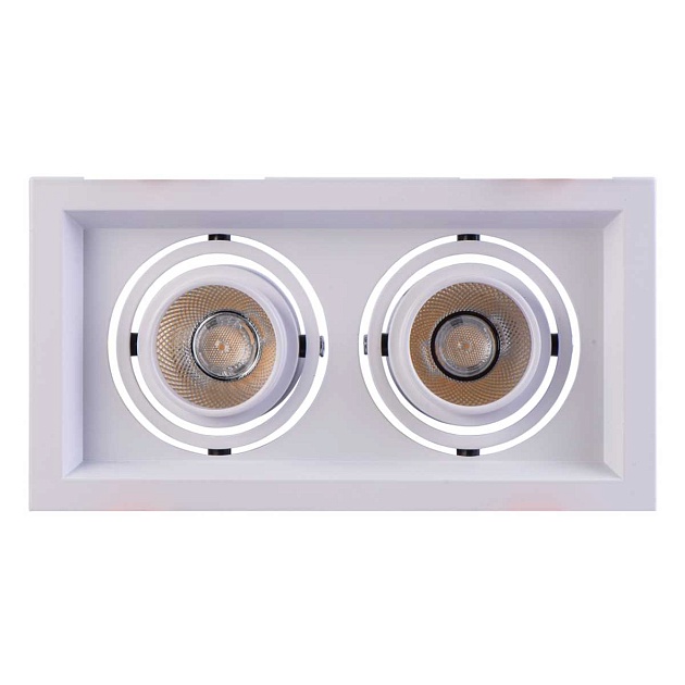 Встраиваемый светодиодный светильник De Markt Круз 15 637016202 изображение 1 Встраиваемый светодиодный светильник De Markt Круз 15 637016202 Фото № 1