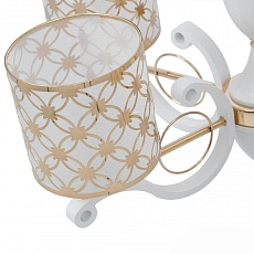 Подвесная люстра Arte Milano Florentia-3097 303097/5 Wh/Gd 4