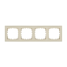Рамка LK Studio 4-постовая (бежевый) LK60 864401-1