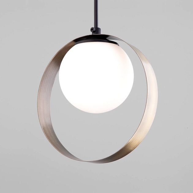 Подвесной светильник Eurosvet Dublin 50205/1 черный/бронза изображение 1 Подвесной светильник Eurosvet Dublin 50205/1 черный/бронза Фото № 1