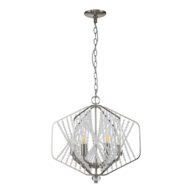 Подвесной светильник Indigo Ballo 12004/6P Nickel V000276 Фото № 2