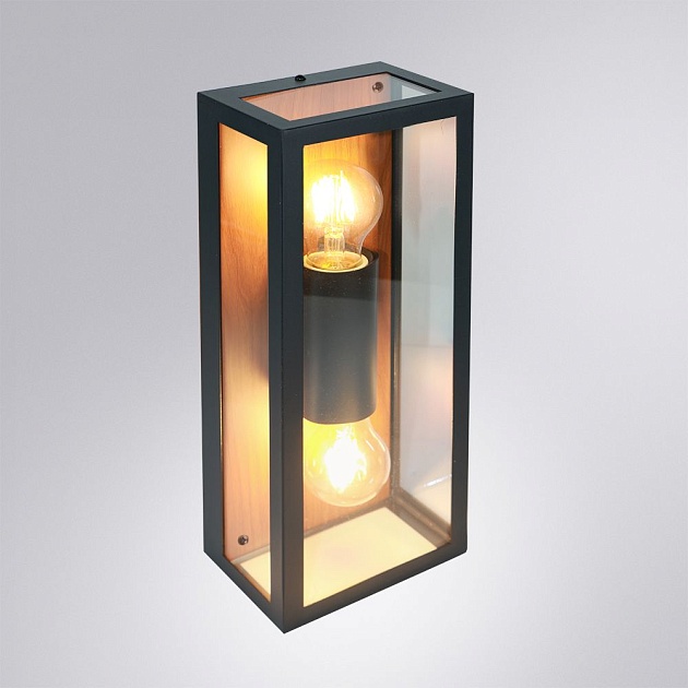 Уличный настенный светильник Arte Lamp Belfast A4569AL-2BR Фото № 3