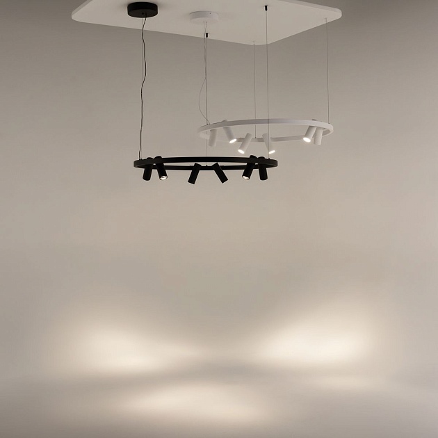 Подвесная светодиодная люстра Maytoni Satellite MOD102PL-L42BK Фото № 2