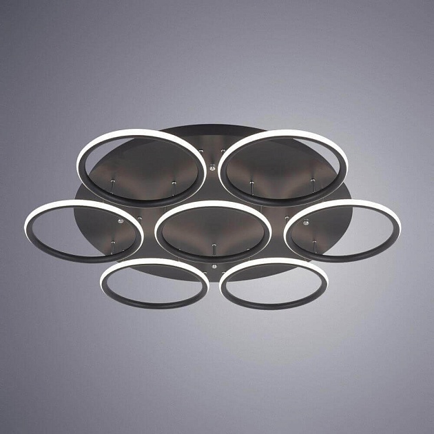 Потолочная светодиодная люстра Arte Lamp A2500PL-7BK Фото № 3