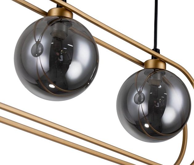 Подвесная люстра Indigo Spazio 11017/3P Gold V000161 изображение 3 Подвесная люстра Indigo Spazio 11017/3P Gold V000161 Фото № 3