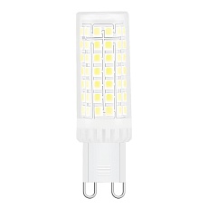 Лампа светодиодная диммируемая Gauss G9 5,5W 6500K прозрачная 107309355-D