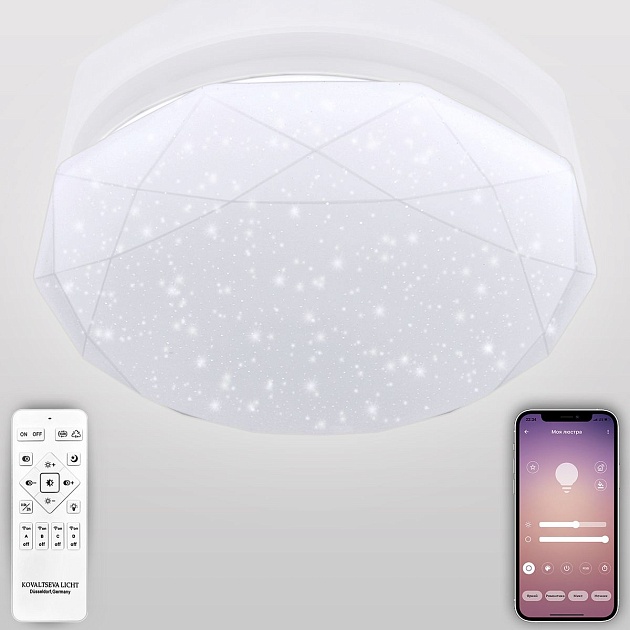 Потолочный светодиодный светильник Natali Kovaltseva Led Lamps 81082 Фото № 5