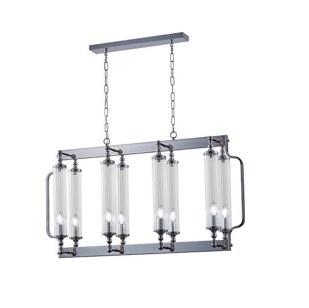 Подвесная люстра Crystal Lux TOMAS SP8 L1000 CHROME Фото № 1