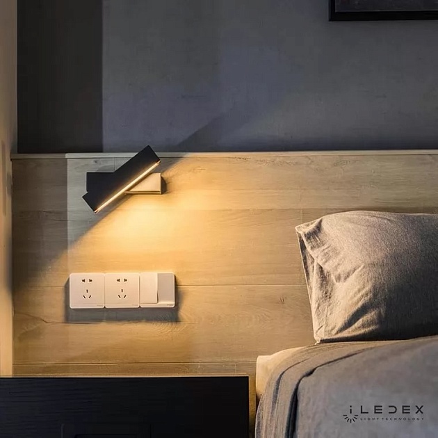 Бра iLedex Firefox 8104W-10W-3000K BK изображение 4 Бра iLedex Firefox 8104W-10W-3000K BK Фото № 4