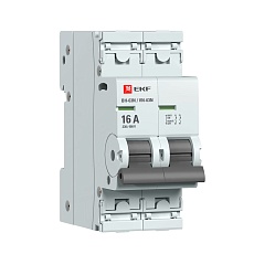 Выключатель нагрузки 2P 16А ВН-63N EKF PROxima S63216