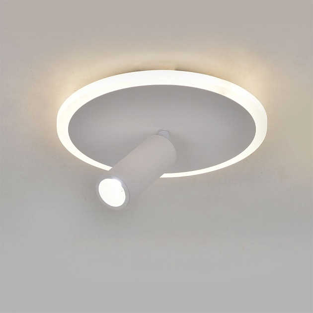 Потолочный светодиодный светильник Escada 20046SMA/01LED WH Фото № 3