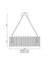 Подвесная люстра Arte Lamp Anetta A1065SP-8CC 1