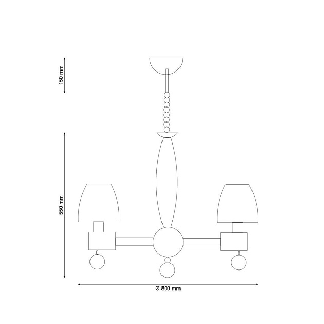 Подвесная люстра Lucia Tucci Natura 088.8 изображение 2 Подвесная люстра Lucia Tucci Natura 088.8 Фото № 2