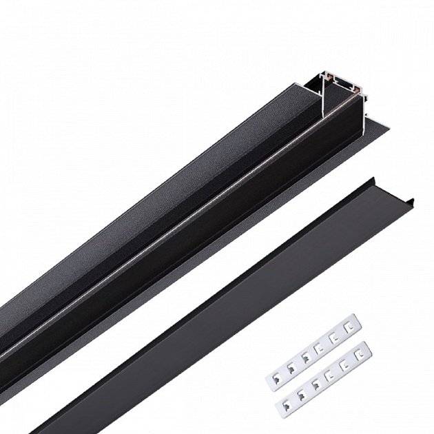 Шинопровод встраиваемый низковольтный Novotech Shino Smal 1 м 135197 изображение 1 Шинопровод встраиваемый низковольтный Novotech Shino Smal 1 м 135197 Фото № 1