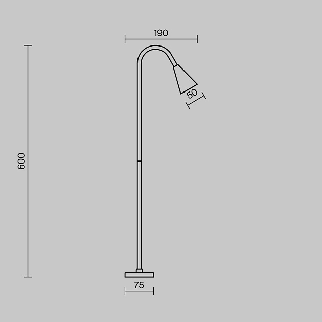 Ландшафтный светильник Maytoni Outdoor O531FL-L3B3K Фото № 8