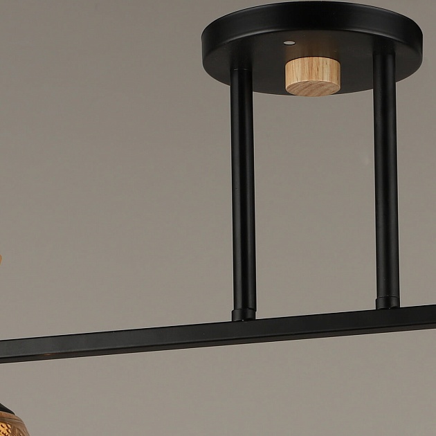 Спот Reluce 04864-0.3-02 BK+WOOD изображение 2 Спот Reluce 04864-0.3-02 BK+WOOD Фото № 2