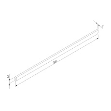 Трековый светодиодный светильник Elektrostandard Mini Magnetic 85162/01 a065649 1