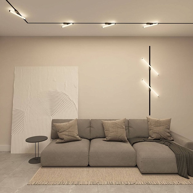 Трековый светодиодный светильник Denkirs Strom DK6648-BK Фото № 5