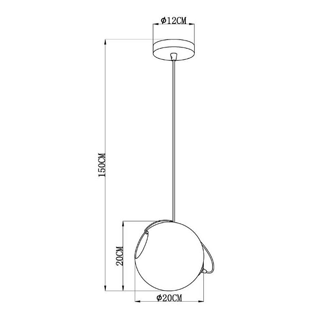 Подвесной светильник Lucide Jazzlynn 25405/20/60 Фото № 6