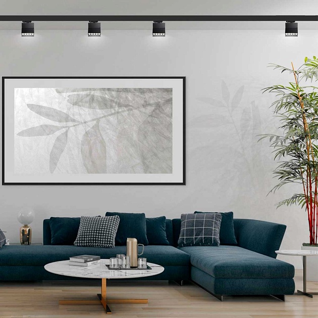 Трековый трехфазный светодиодный светильник Novotech Port Eos 358327 изображение 3 Трековый трехфазный светодиодный светильник Novotech Port Eos 358327 Фото № 3