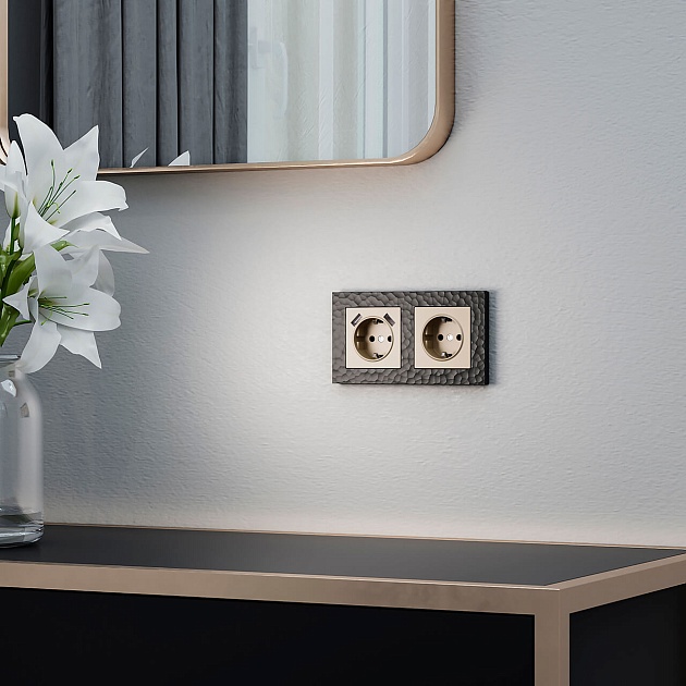 Накладка для розетки USB Werkel шампань W1179511 4690389157462 Фото № 12