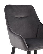 Кухонный стул Stool Group Диана велюр серый MC101-2 KD HLR-21 4