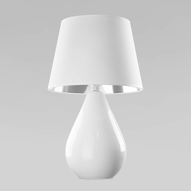 Настольная лампа TK Lighting 5453 Lacrima White изображение 1 Настольная лампа TK Lighting 5453 Lacrima White Фото № 1