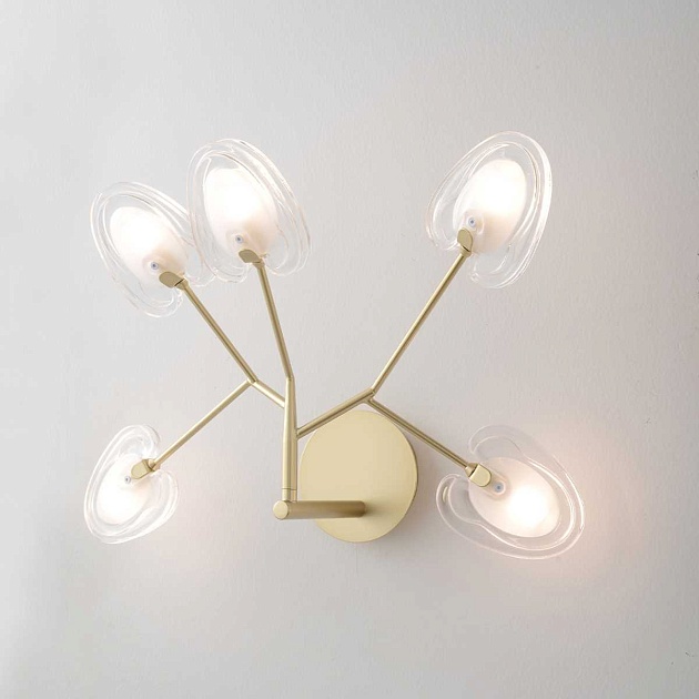 Бра Crystal Lux SOLE AP5 GOLD изображение 2 Бра Crystal Lux SOLE AP5 GOLD Фото № 2